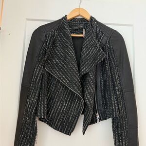 Black and Gray Women's Jacket